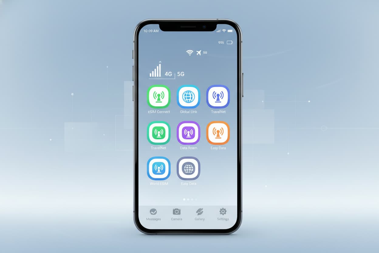Applications mobiles eSIM