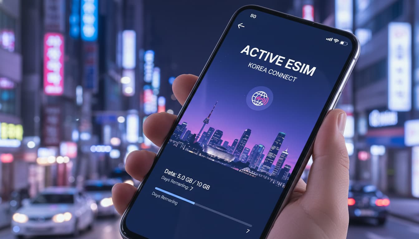 Comment acheter et utiliser une eSIM pour la Corée du Sud en 2026