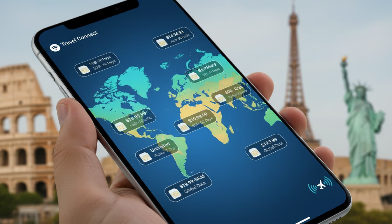 Quel est le prix d’une eSIM pour voyage dans le monde en 2026