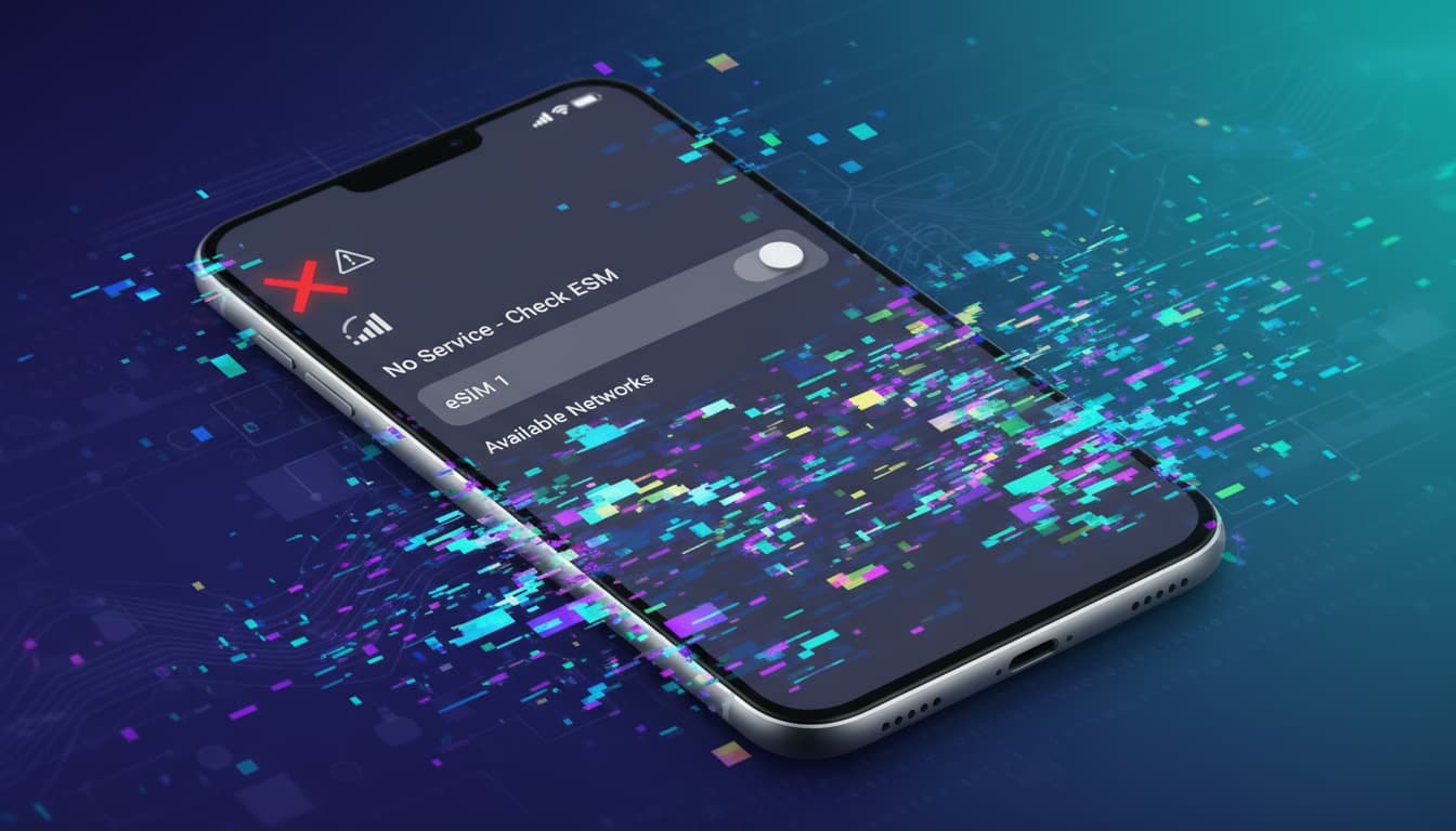 Comment résoudre un problème réseau eSIM sur votre appareil en 2026