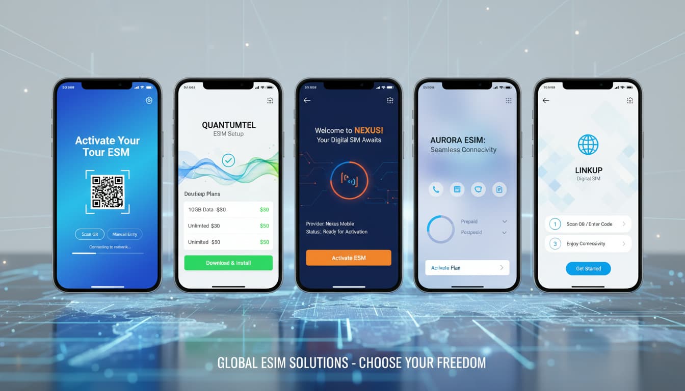 Comparatif des offres eSIM telecom en 2026 pour bien choisir